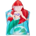 thumbnail image 1 of IGUOHAO Little Mermaid Ariel Cotton Hooded Towel - -, 1 of 5