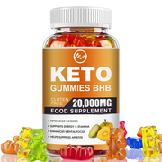 Minch Keto BHB 20000mg Gummies Weight Managerment Fat Burning Diet Supplement, 60 Count