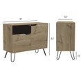 thumbnail image 3 of RST Brands Aster Wood Sideboard Cabinet in Natural, 3 of 11
