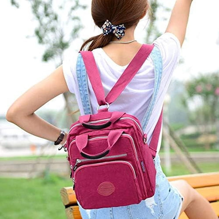 Mini backpack purse for Women Casual Lightweight Small  display picture 1