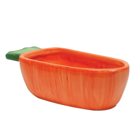UPC: 0045125618440 | Kaytee Vege-T-Bowl Carrot 7.5 inches for Guinea Pigs Rabbits & Small Animals