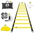 thumbnail image 3 of Escalera deportiva de agilidad LYKAN FIT de 20 pies con conos y paracaídas, 3 of 7