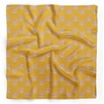 thumbnail image 1 of Bimba Cage Dorée et Roses Grandiflora Foulard Foulard en Pure Soie Imprimée Dupatta Tête Cou Bandanas pour Femmes 40 x 80 Pouces, 1 of 6
