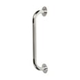 thumbnail image 4 of DMI Textured Grab Bars, Toilet Rail, Tub Rail, Handicapped Grab Bars for Bathroom, Shower Rails, Grab Bar for Handicap and Elderly, Perfect for Bathroom Safety, Rust-Resistant Steel, Chrome, 24", 4 of 4