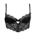 thumbnail image 1 of Women‘s Lace Corset Tops Spaghetti Strap Underwire Bra Tank Tops, 1 of 5