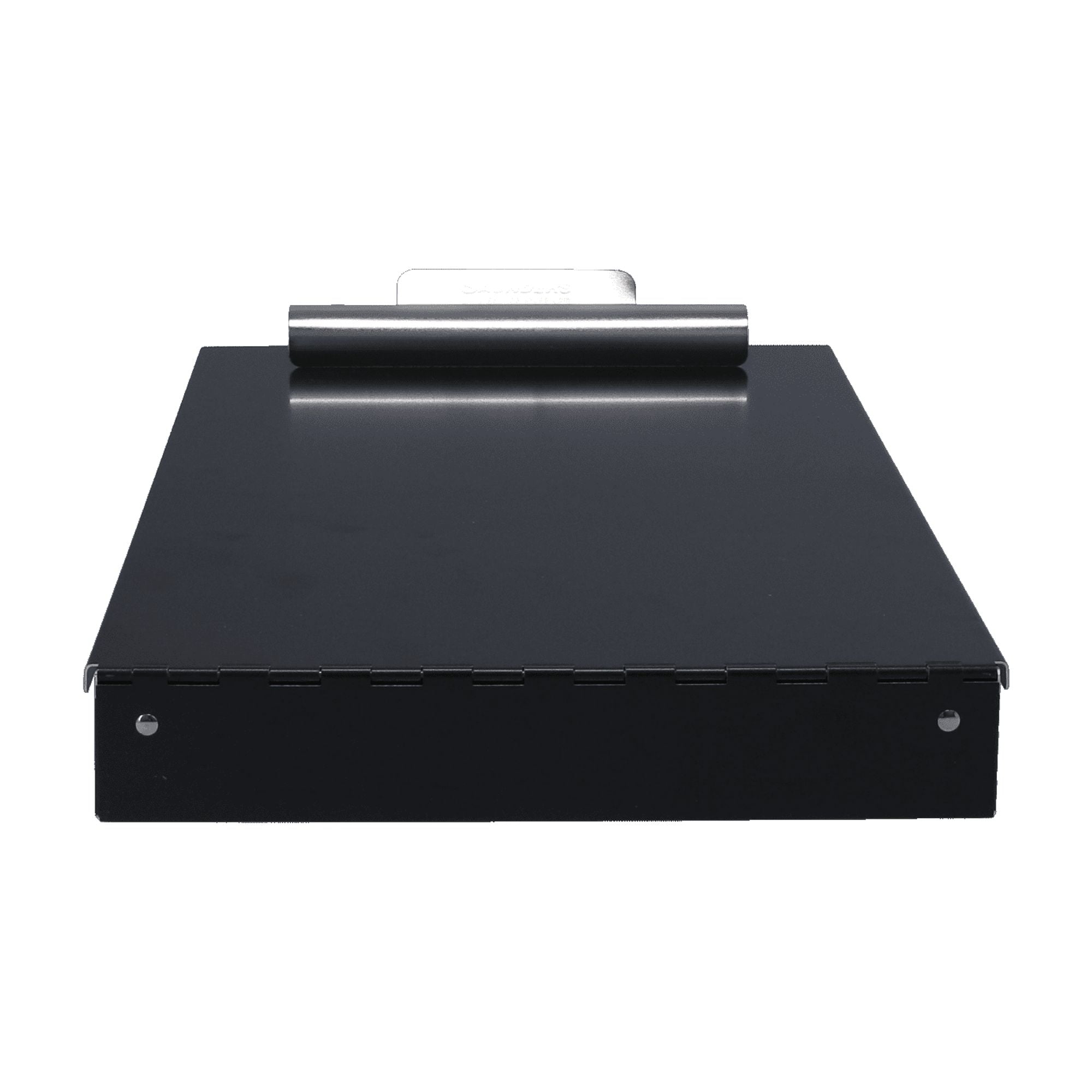 Saunders 11018 Redi-Rite Aluminum Storage Clipboard with 1 in. Clip Capacity for 8.5 in. x 11 in. Sheets - Black