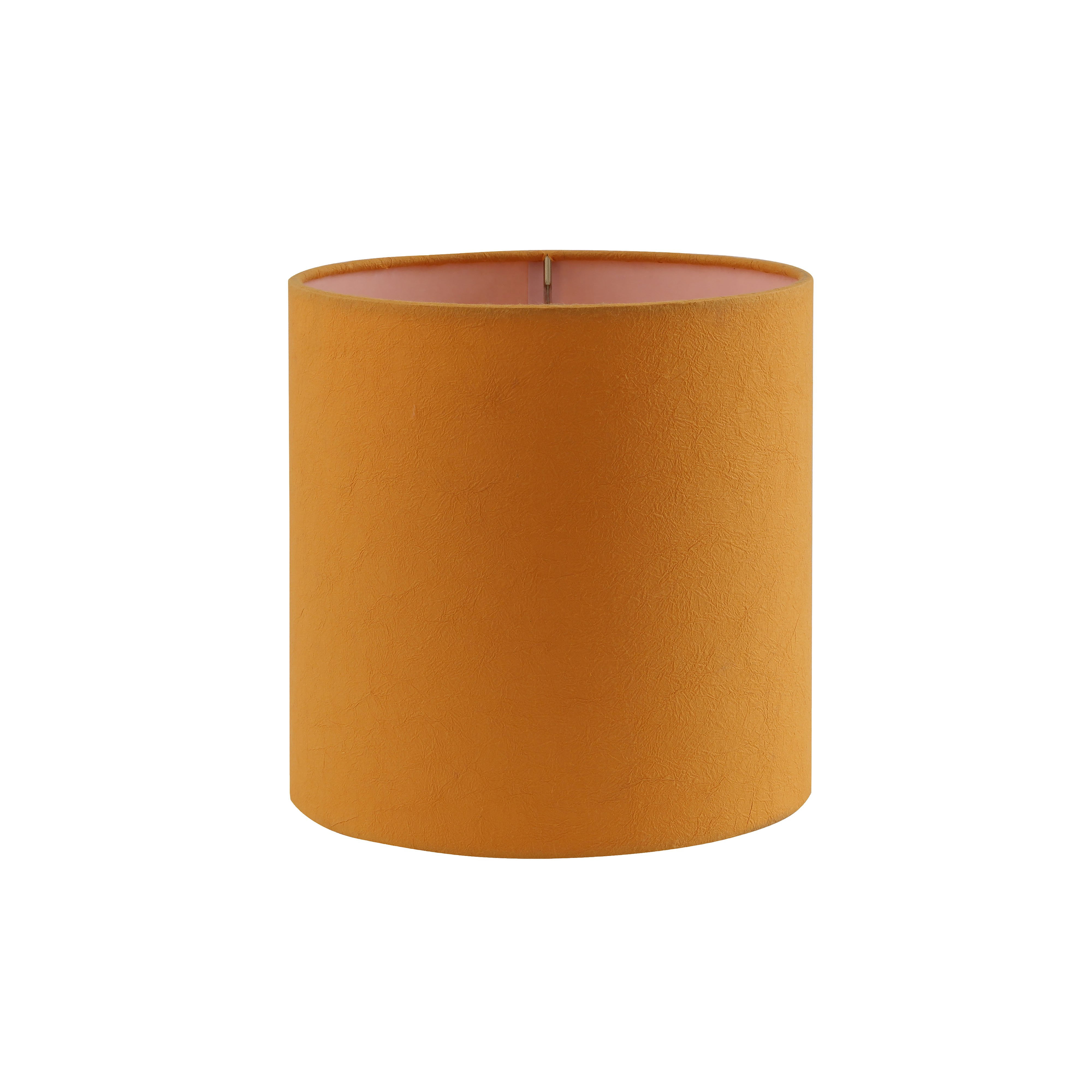 Aspen Creative 31238 Transitional Drum (Cylinder) Shape Spider Construction Lamp Shade in Honey, 8" wide (8" x 8" x 8")