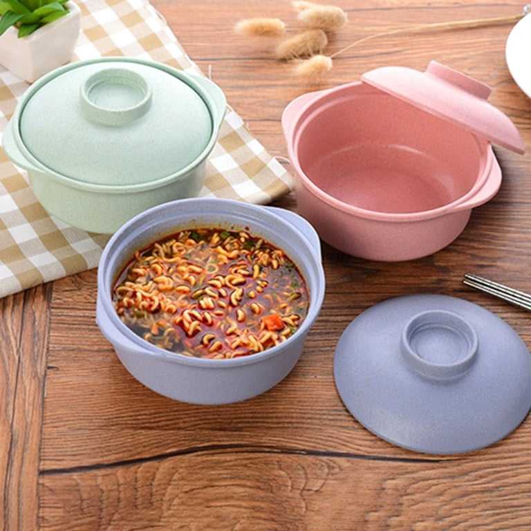 1pc Multi-functional Stainless Steel Bowl With Lid, Spoon For Instant  Noodle, Fruit Salad, Double Layer Insulated Lunch Box, Large Capacity  Fresh-keeping Work Bowl, Suitable For Home Daily Use, Picnic, Work, And  School.