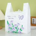 thumbnail image 1 of Portable PE Plastic Bags for Snacks and Storage - 100 Pieces, 0.05mm Thickness, 1 of 10