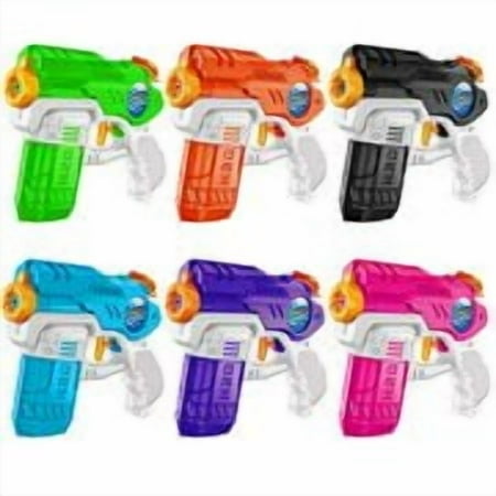 Water Guns for Kids 6 Pack Squirt Guns Water Soaker Blaster 220CC Capacity 15-20 Feet Shooting Range Water Gun for Boys Girls Toddlers Swimming Pool Beach Toys Water Fighting Toys