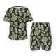 thumbnail image 1 of Balery Skull with Dollar Conjunto de Pijama Infantil de Manga Corta con Estampado – Ropa de Dormir de Algodón Suave-Medium, 1 of 6