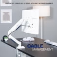 thumbnail image 3 of VIVO Single Monitor Mechanical Spring Desk Mount Fits Computer Screens up to 32", 3 of 8