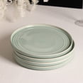 thumbnail image 4 of Stone Lain Claire 4-Piece Dinner Plate Set Stoneware, Service for 4, Green, 4 of 6