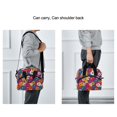 thumbnail image 5 of FORMRS Reusable Lunch Bag for Work School Leakproof Insulated Cooler with Adjustable Shoulder Strap, Red Whimsical Floral, 5 of 6