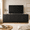 Black, variant on ZIVACATE Modern TV Stand for Living Room, 68" Entertainment Center, Modern Media Console with Storage Cabinets, 2 Adjustable Shelves&4 Doors, White