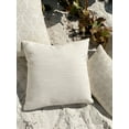 thumbnail image 4 of Coastal Breeze Beige Indoor Outdoor Pillow 24x24, 4 of 10