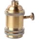 thumbnail image 1 of Lamp Base With Switch Vintage Brass Copper Socket Holder For Retro Edison Style Light Bulb E2, 1 of 5