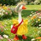 thumbnail image 4 of Mini Desk Outfits 7 Inches Mini Desk Summer Clothes With Cute Hat Dresses And Bag For Magnetic Porch Geese Key Decor Gifts, 4 of 5