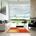 thumbnail image 7 of Ahgly Company Machine Washable Indoor Round Transitional Red Area Rugs, 6' Round, 7 of 7