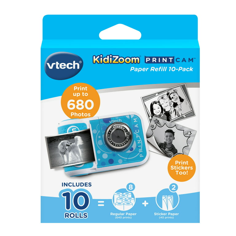 VTech® Paper 10-Pack Refill KidiZoom® Paper PrintCam™ Sticker with