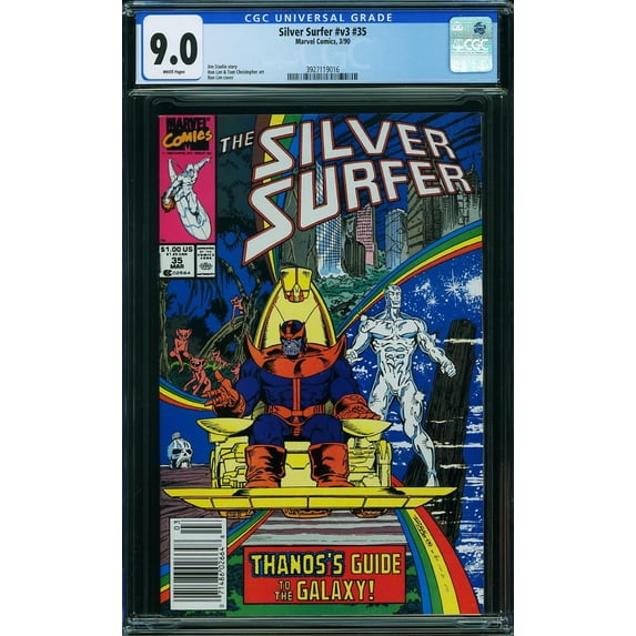 Silver Surfer #35 - CGC 9 Comic Book