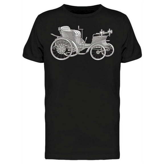 1890s Car T-Shirt Men -Image by Shutterstock, Male Small
