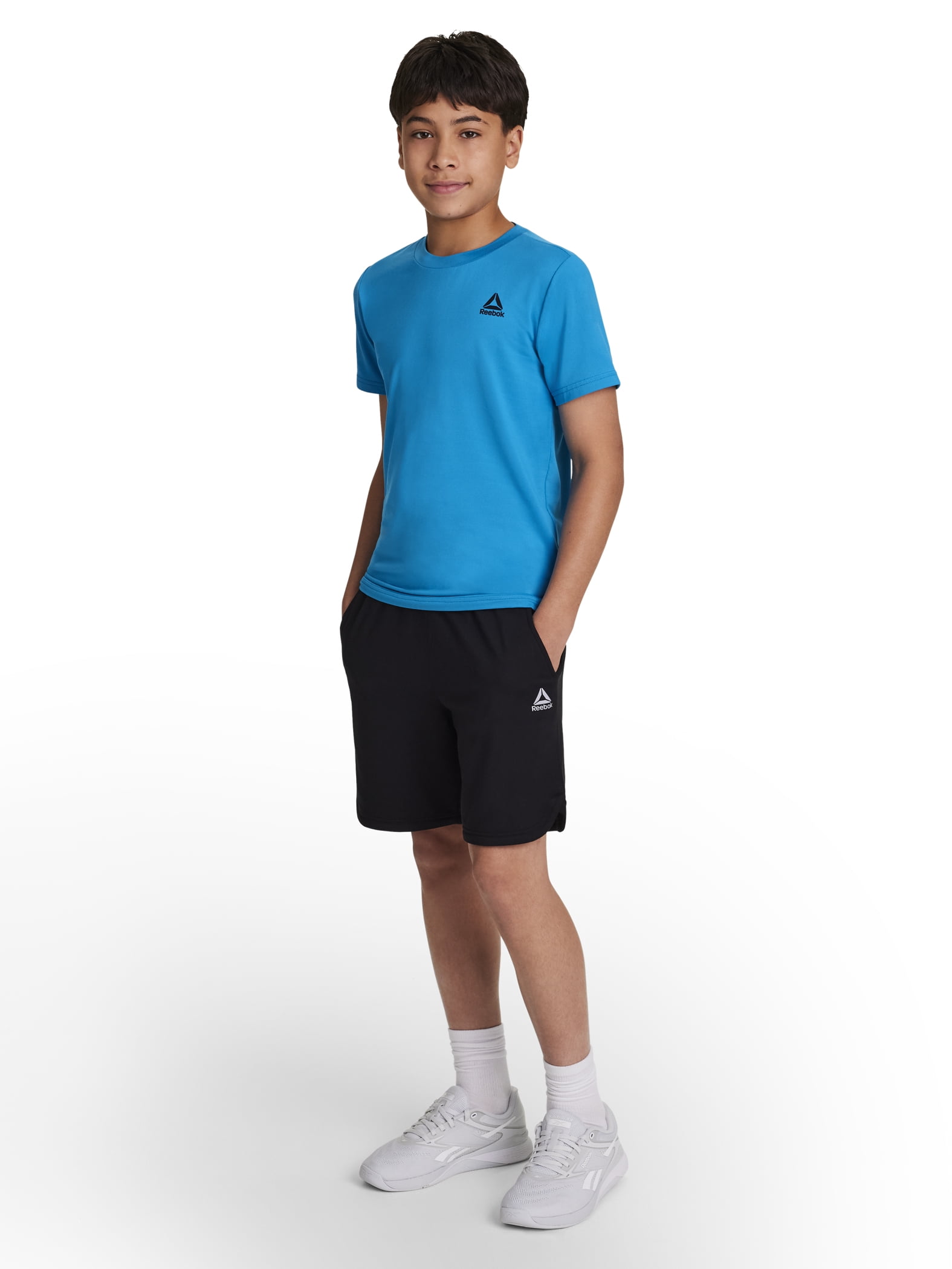 Reebok Boy's Legacy Athletic Core Short Sleeve T-Shirt, Sizes 4-18