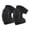 Black-A, variant on YANDE - 1 Pair 21cm Turtle Shell Shockproof Knee Brace, Silicone Anti- Strip Sponge Protector, Buffer Impact Support Pad for Sports Fitness Running Joint Safeguard (S)