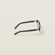 thumbnail image 3 of New Miu Miu Runway 09ZS Black and Olive Green Sunglasses, 3 of 6