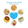 thumbnail image 3 of Silicone Cake Making Mold Heart-shape Cake Baking Mold Handmade Soap Making Mold, 3 of 8