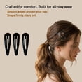 thumbnail image 2 of 40-pack 2-inch hair clips for women, metal snap-on hair clips, accessories, 2 of 5