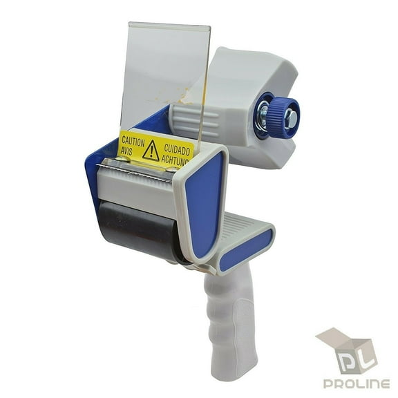 2" Heavy Duty Tape Gun Dispenser Packing Machine Shipping Grip Sealing Cutter