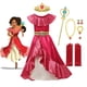 thumbnail image 2 of Vestido de Princesa Elena para niña, disfraz de Cosplay para niños, ropa de fiesta de Halloween, vestidos de carnaval, trajes de lujo para cumpleaños, 2 of 5