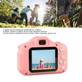 thumbnail image 3 of Cámara de video infantil, cámara infantil filtracia de video usb carga de 8mp imagen de hd rosa para hogar para niños, 3 of 7