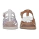 thumbnail image 4 of Sandalias TRENCITAS Niña Comodas Ligeras 2 pack blanco 17, 4 of 4