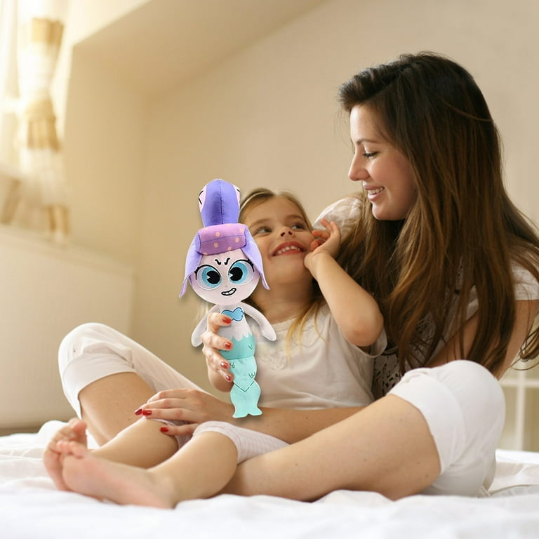 KEVCHE 9.8 Cuphead Doll Plushies Toys Soft Cuphead Stuffed Animals Plush Toys Cala Maria Doll Cuphead Plushies for Birthday of Kids and Game Fans