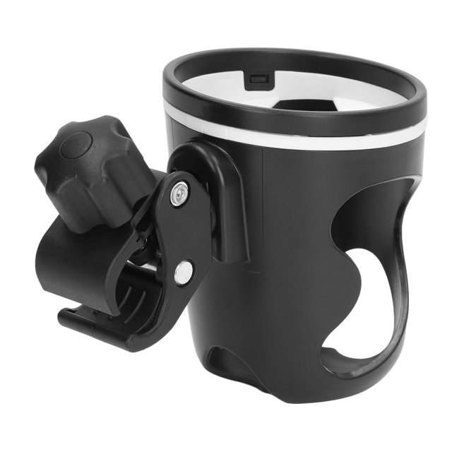 Universal Cup Holder Adjustable Clamp Large Caliber Designed Cup Holder 360 Degrees Rotatable Parent Bottle Holder