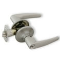 thumbnail image 3 of Honeywell Straight Lever Entry Door Lock, Satin Nickel, 3 of 10