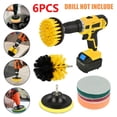 thumbnail image 2 of 6Pcs Scrub Drill Brush Multi-purpose Kit Power Drill Cleaning Attachments All Purpose Deep, 2 of 7