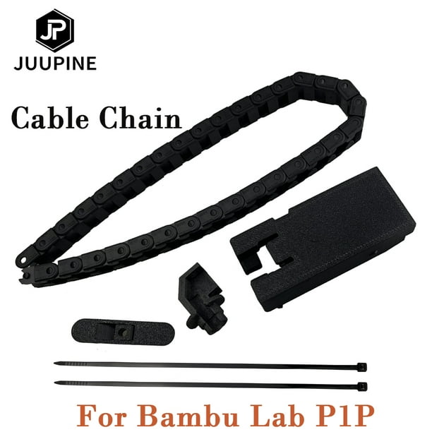 For Bambu lab p1p Cable Chains drag chain ultra light Plastic Drag Towline assembly kit 3d