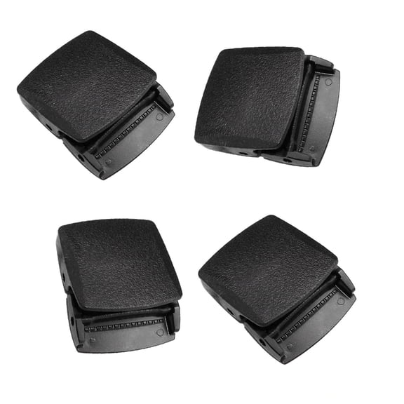 38mm Plastic Buckle For Nylon Canvas Web Belts Set of 4 Buckle Head