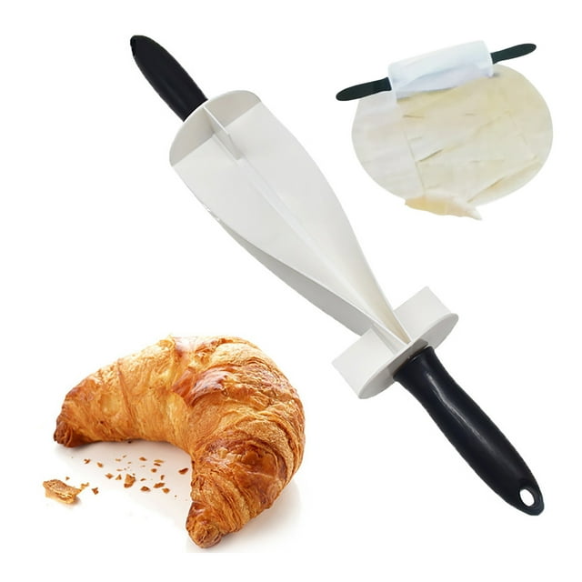 onlyliua Ofertas Del Día Por Tiempo Limitado Croissants Moldeados Caseros, Plástico con Rodillo, Herramienta Multifunción