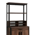 thumbnail image 1 of Sauder Briarbrook Library Hutch, Barrel Oak, 430076, 1 of 6