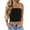 Black, variant on Women's Bandeau Top Sleeveless Breathable Tube Off-Shoulder Backless Beach Top | Yubnlvae | Bandeau Top Women's Breathable Sleeveless Summer Tops Sexy Tube Top (Orange | XXL)
