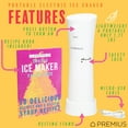 thumbnail image 2 of PREMIUS Rechargeable Cordless Hawaiian Shaved Ice Maker, Snow Cone Machine, White, 2 of 9