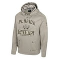 thumbnail image 3 of Men's Colosseum Oatmeal Florida Gators Big & Tall Operation Hat Trick Battalion Hoodie Sweatshirt, 3 of 4
