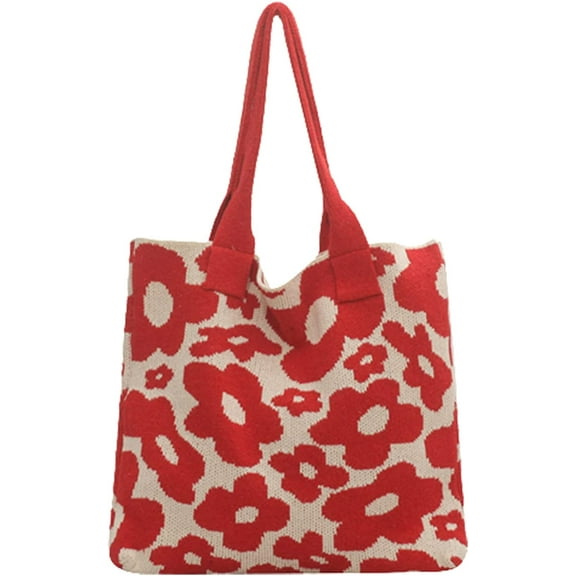 CoCopeaunts Tote Bag for Women Cute Hobo Bag Satchel Bag Large Crossbody Bag Knit Beach Bag Shoulder Bag Tote Handbags for Women 2023