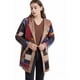 thumbnail image 4 of Abrigo Mujer Abrigo Invierno Cálido Estampado Con Capucha, 4 of 8