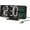 Black (White + Green Digits), variant on Digital Clock for Bedroom 6.7in Small Digital Alarm Clock Black, Dimming,12/24h,Date,Day of Week, Indoor Temperature,Desk Clocks for Classroom, LED Clocks for Living Room, Digital Calendar