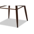 thumbnail image 4 of Baxton Studio Catherine Modern and Contemporary Grey Velvet Fabric Upholstered and Walnut Finished 4-Piece Bar Stool Set, 4 of 7